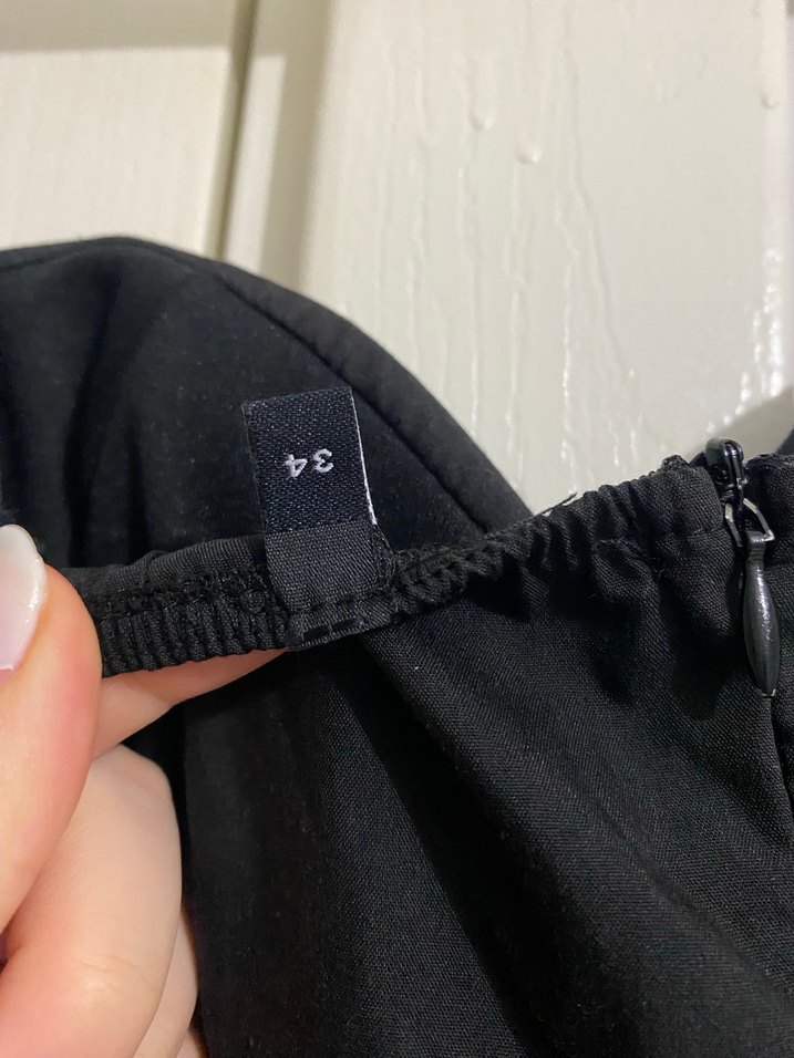 Uzun Siyah Straplez Elbise - Görsel 3