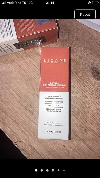 Licape serum