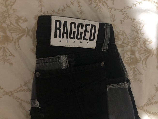 Ragged Jeans Kareli Pantolon Unisex