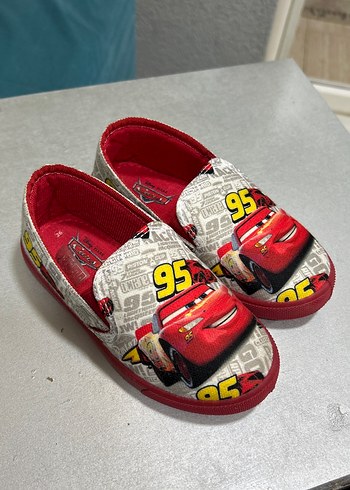 Kırmızı Baskılı Erkek Çocuk Loafer Ayakkabı - Görsel 2