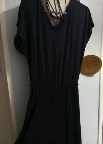 Siyah Kadın Uzun Piliseli Tulum - Görsel 5