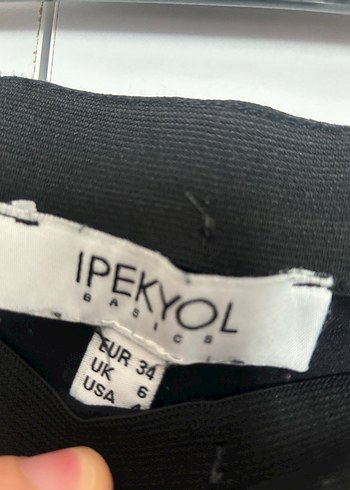 ipekyol Siyah Kadın Kumaş Pantolon