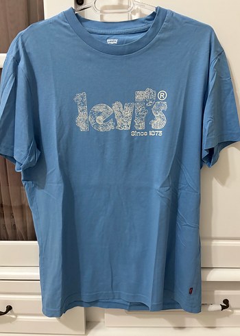 Levis Levi S Mavi Bisiklet Yaka Tisort
