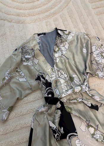 diğer Beden beyaz Renk Kimono