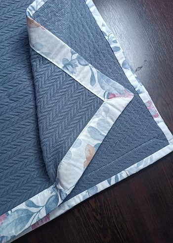 Çiçek Desenli bebek Battaniyesi - Görsel 6