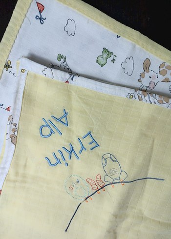 Nakışlı bebek Battaniyesi - Görsel 2