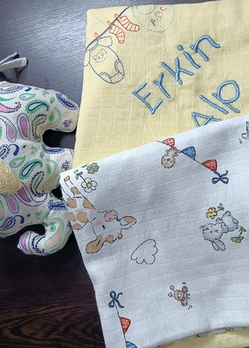 Nakışlı bebek Battaniyesi - Görsel 4