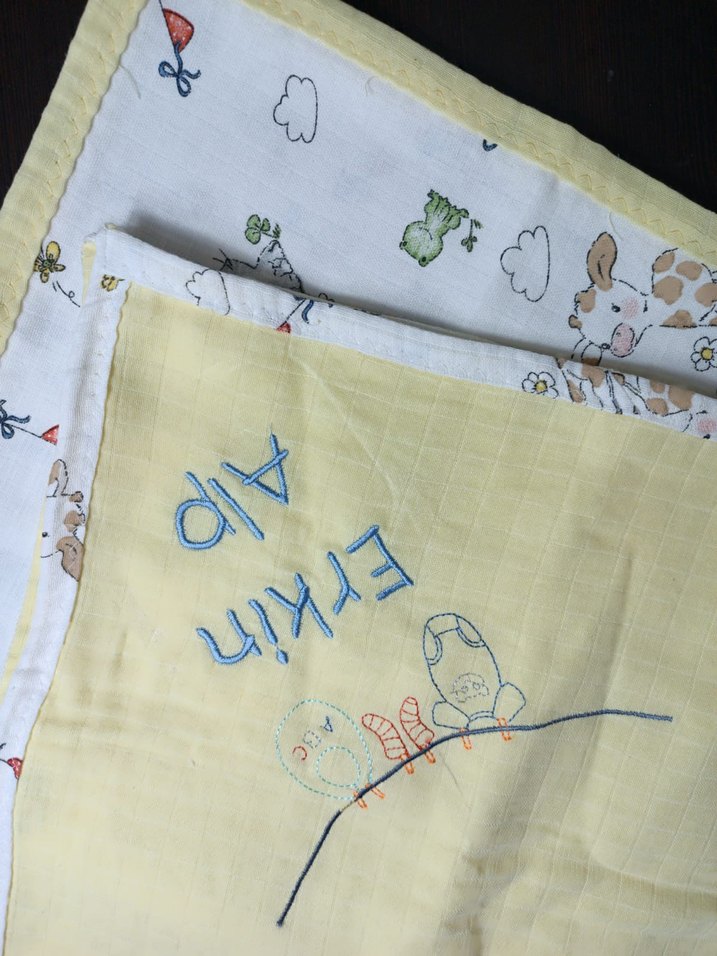 Nakışlı bebek Battaniyesi - Görsel 2