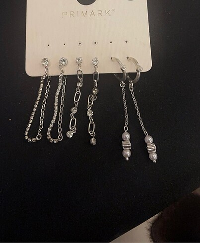 6 li küpe set