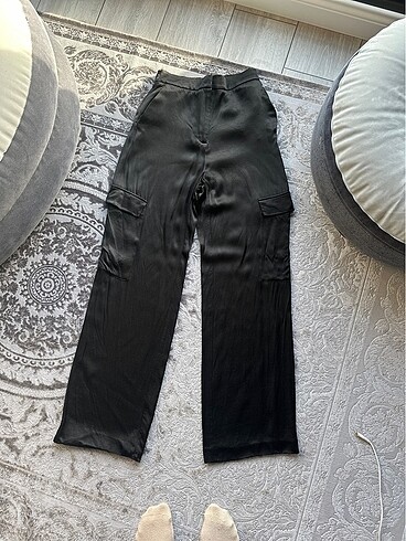Zara saten pantolon