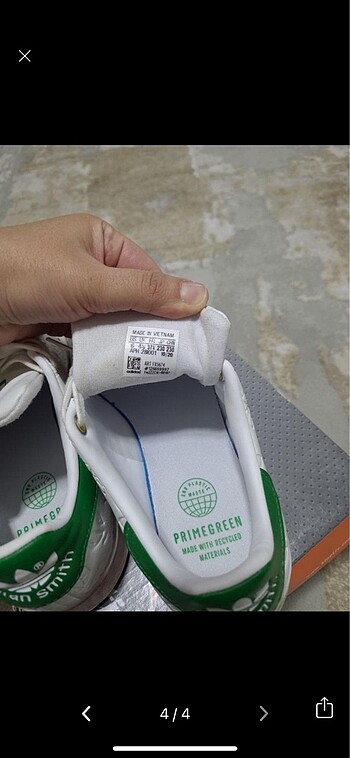 37 Beden beyaz Renk Adidas stan smith