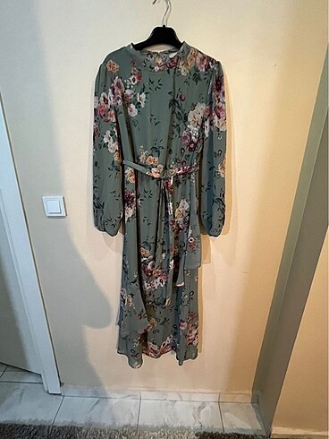 LC Waikiki Lc Waikiki Mint Yeşil Çiçekli Elbise