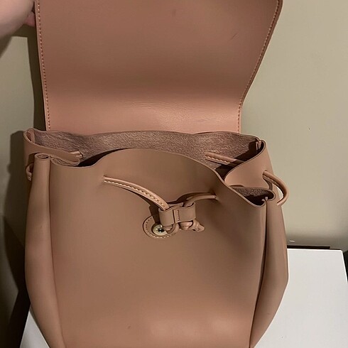  Beden pembe Renk Miniso Gül kurusu Sırt Çantası
