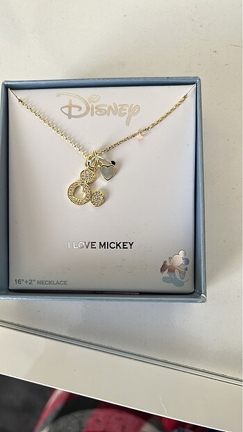 Beden Disneyland Mickey mouse kolye