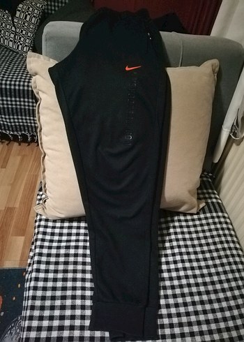 Nike Siyah Dar Kesim Erkek Eşofman Altı - Görsel 2