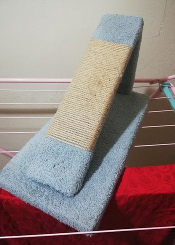 Mavi ve Gri Kedi Tırmalama Tahtası - Görsel 3