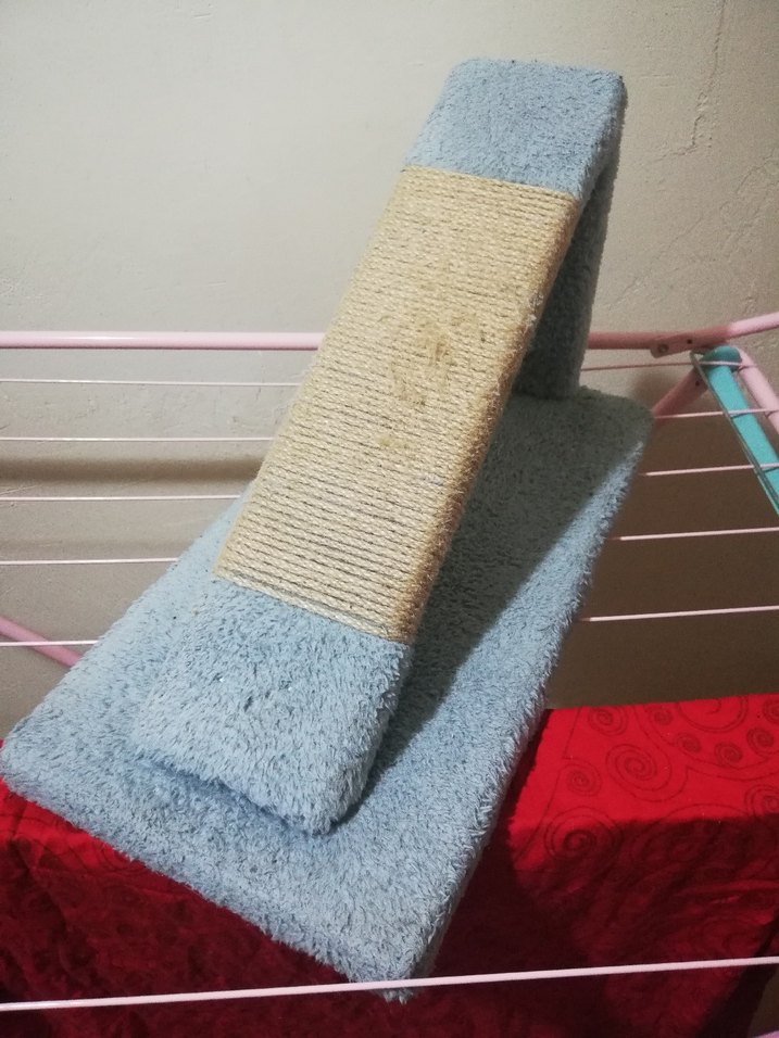 Mavi ve Gri Kedi Tırmalama Tahtası - Görsel 3