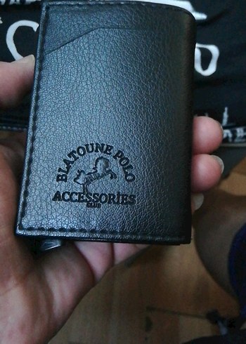 Siyah Baskılı Erkek Cüzdan - Görsel 9