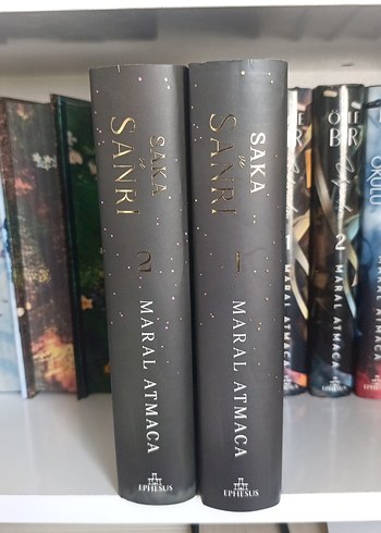 Saka Sanrı 1-2 yan boyamalı ciltli maral atmaca sıfır