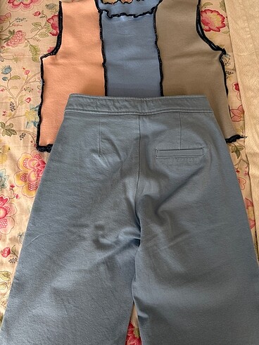 34 Beden mavi Renk Mango pantolon