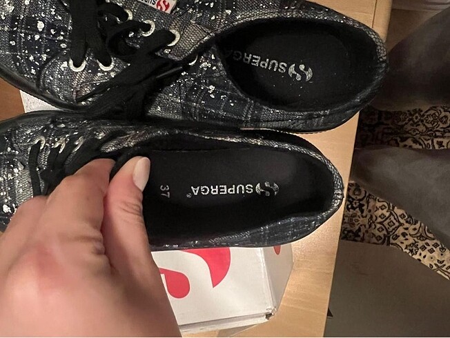 37 Beden siyah Renk Superga
