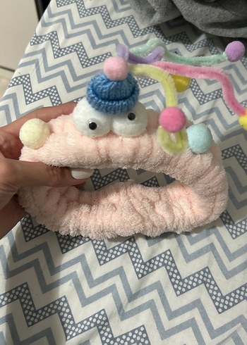  Pembe Peluş Kedi Aksesuarı Taç