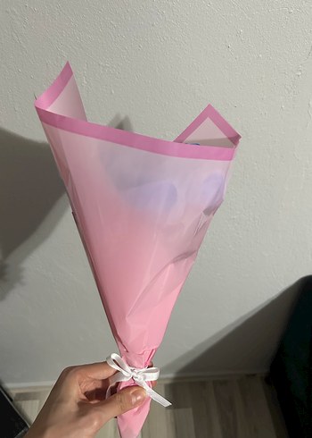 Mavi gül buketi - Görsel 4