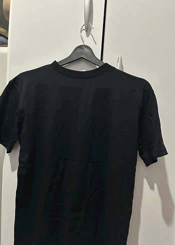 Siyah Basic kadın Tişört - Görsel 2