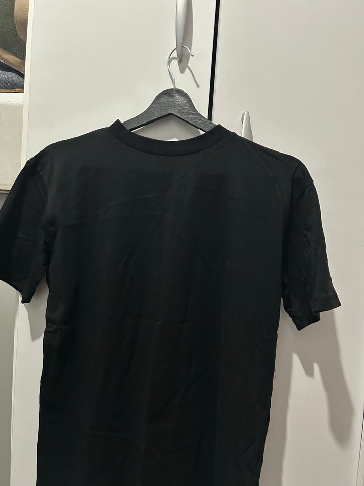 Siyah Basic kadın Tişört - Görsel 2