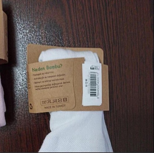 Bambu Külotlu Çorap 6-12 Aylık - Görsel 2