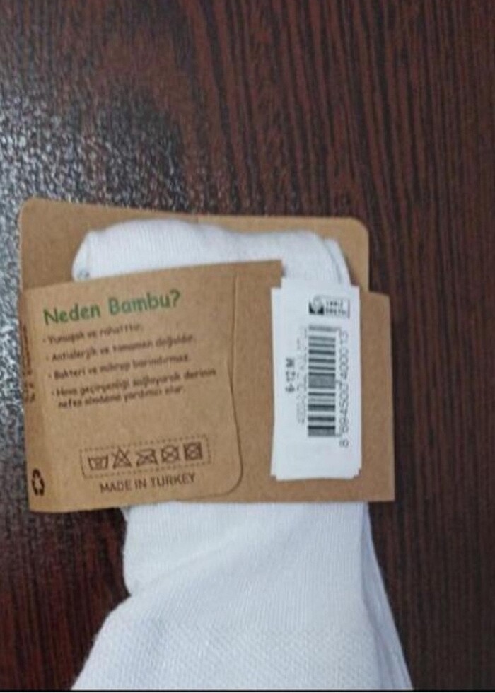 Bambu Külotlu Çorap 6-12 Aylık - Görsel 2