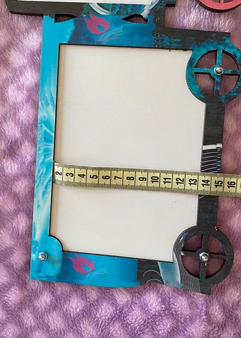 Renkli Tren Tasarımlı Çerçeve - Görsel 6