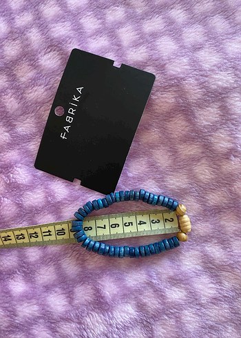 Beden Mavi Boncuklu unisex Bileklik
