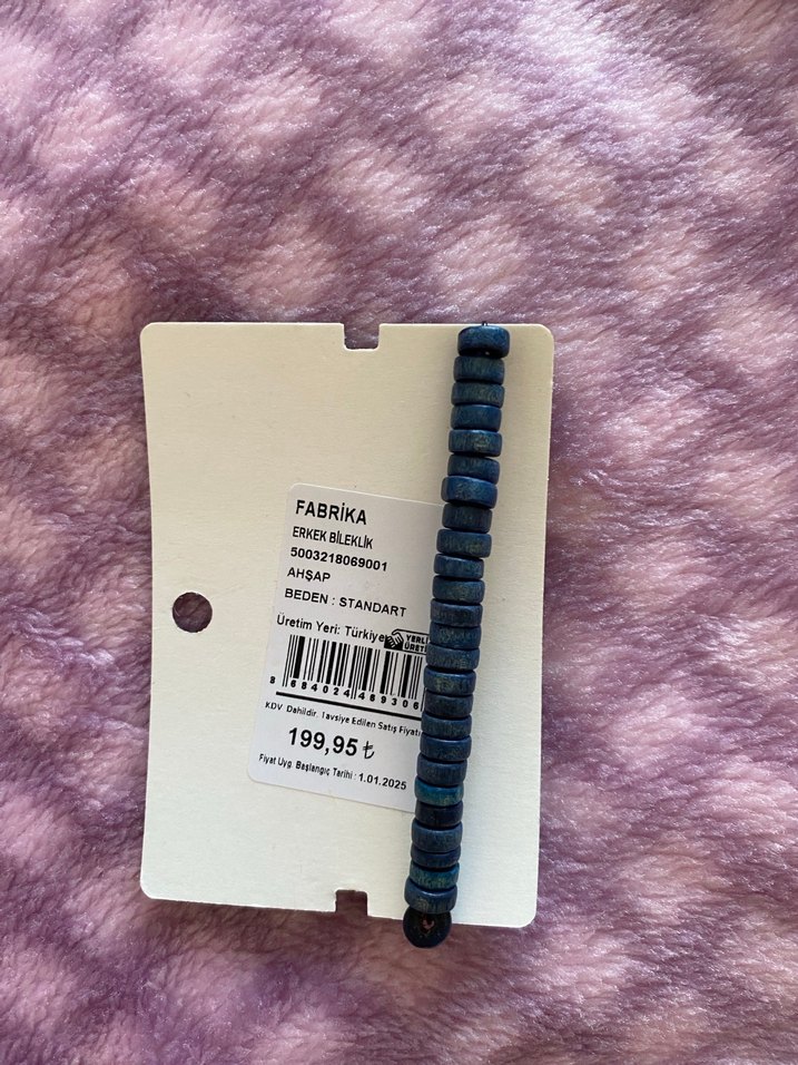 Mavi Boncuklu unisex Bileklik - Görsel 3