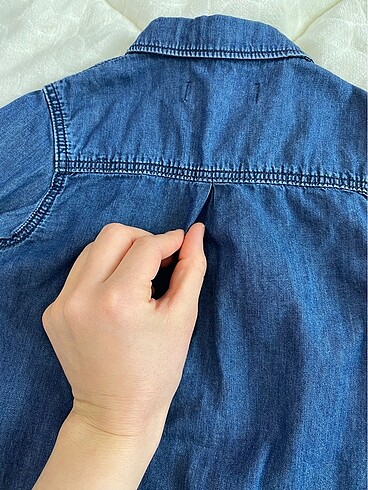 24-36 Ay Beden Mango kız çocuk pamuklu gömlek