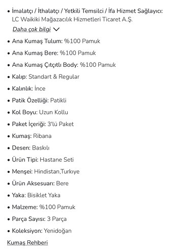 Yenidoğan hastane çıkışı tulum seti - Görsel 8