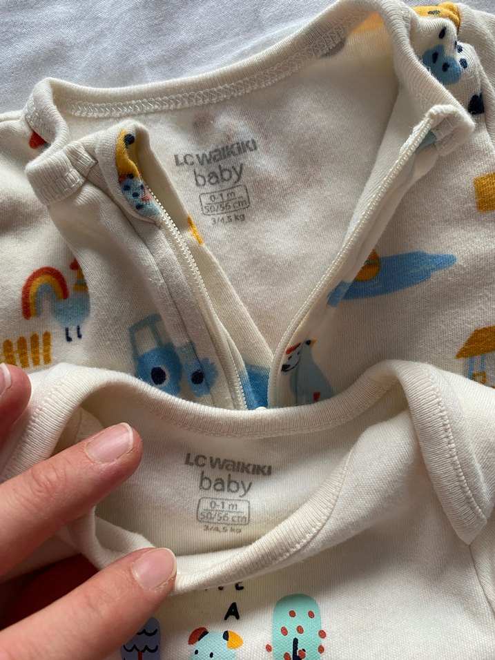 Yenidoğan hastane çıkışı tulum seti - Görsel 3