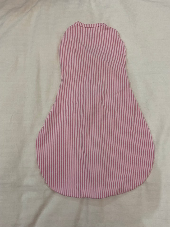 Pembe Çizgili Bebek Kundak - Görsel 2