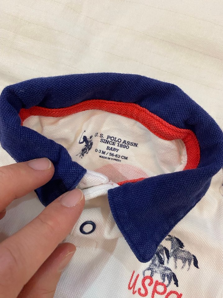 Uzun Kollu Beyaz Bebek Tulum - Görsel 4