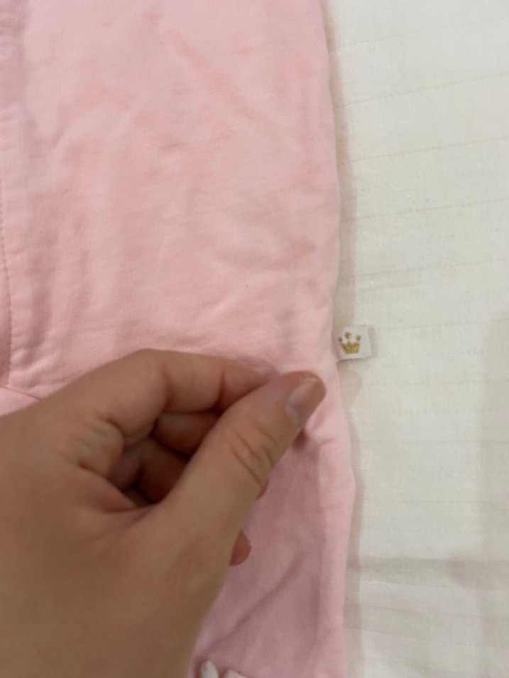 Kapüşonlu pudra Pembe yenidoğan Bebek Tulumu - Görsel 5