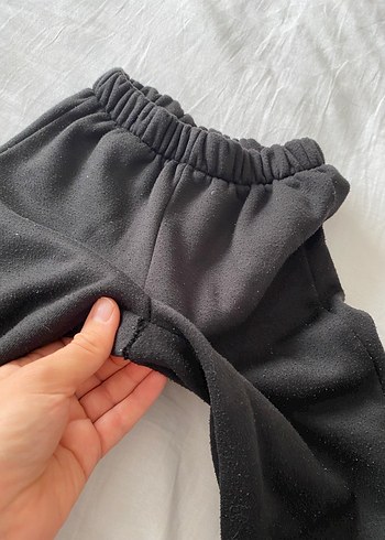 Siyah Erkek Çocuk Rahat Kesim Pantolon - Görsel 6