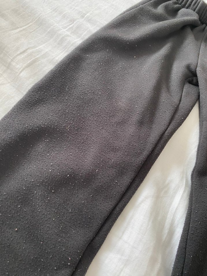 Siyah Erkek Çocuk Rahat Kesim Pantolon - Görsel 3