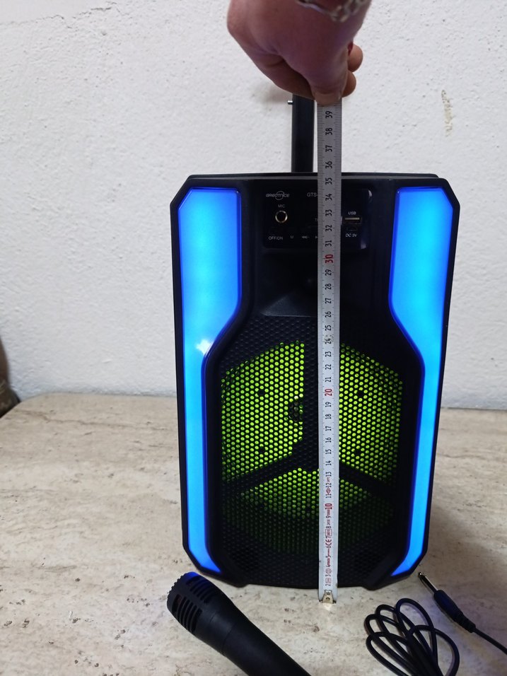 Renkli Bluetooth Kablosuz Hoparlör - Görsel 2