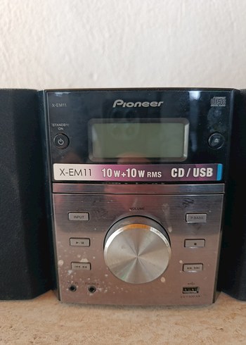 Pioneer X-EM11 Gri Müzik Sistemi CD/USB - Görsel 2