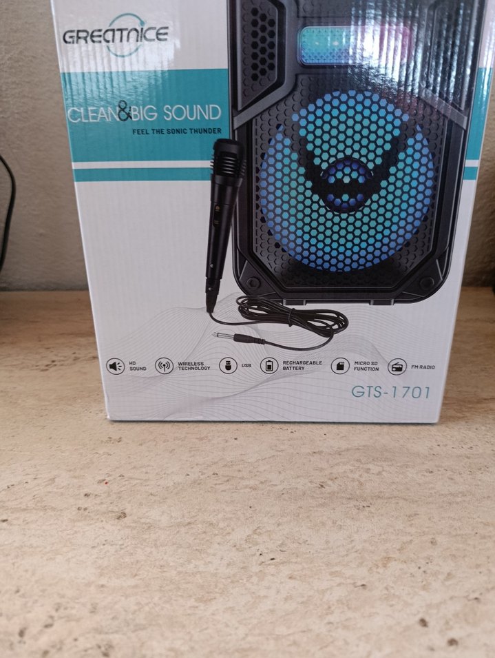 Çift Hoparlörlü Bluetooth Kablosuz Hoparlör - Görsel 2