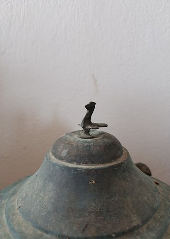 Koyu Gri Büyük bakır Kapaklı Tencere - Görsel 3