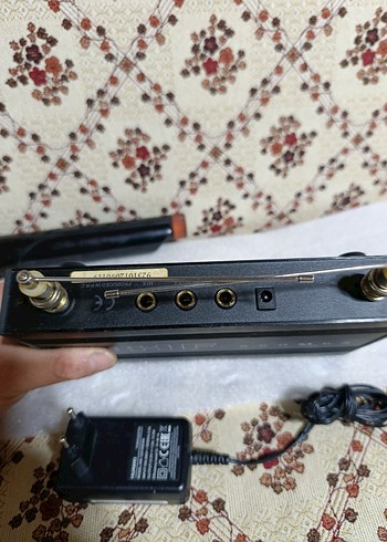 Siyah Profesyonel Kablosuz Mikrofon Seti - Görsel 2