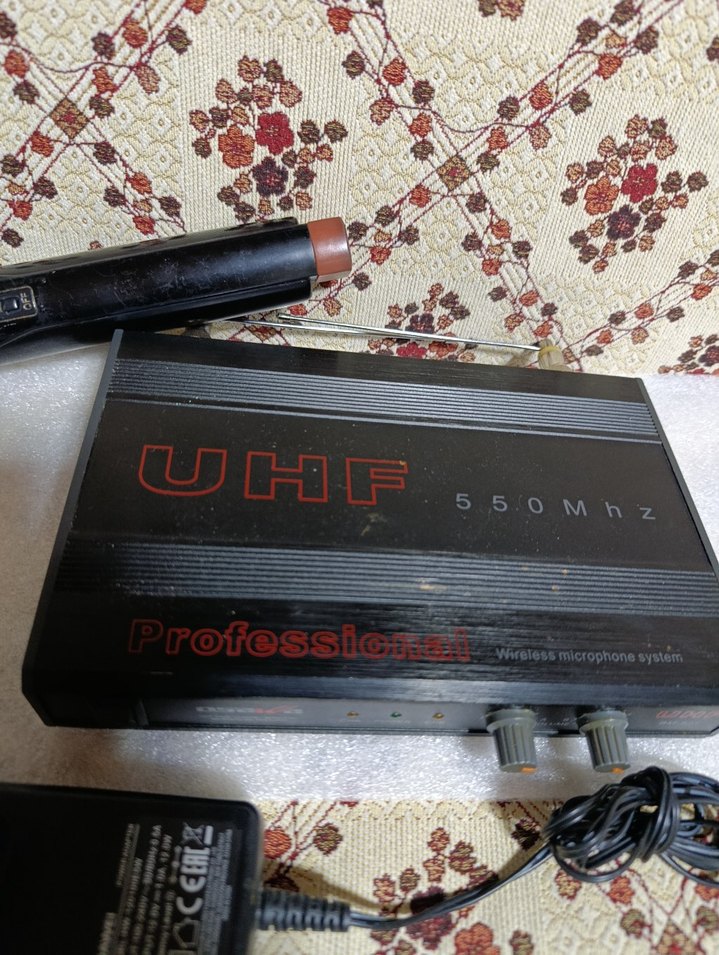 Siyah Profesyonel Kablosuz Mikrofon Seti - Görsel 4