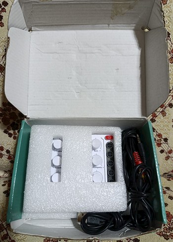 Beyaz Live Sound Card Mikrofon Kontrol Ünitesi - Görsel 3