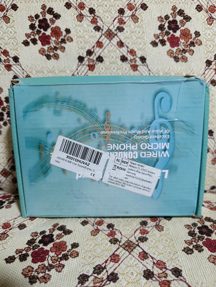 Beyaz Live Sound Card Mikrofon Kontrol Ünitesi - Görsel 4